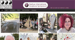 Desktop Screenshot of nashuasculpturesymposium.org